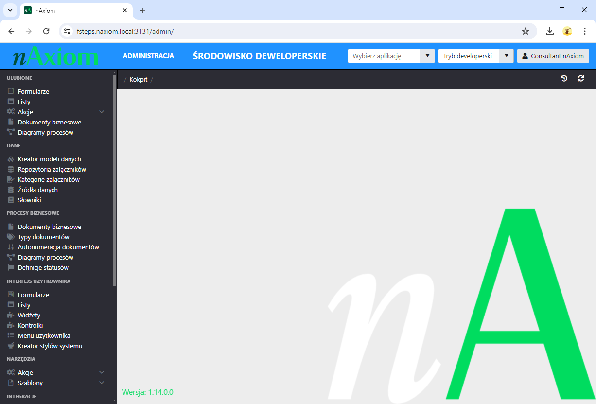 nAxiom — serwis AdminSPA