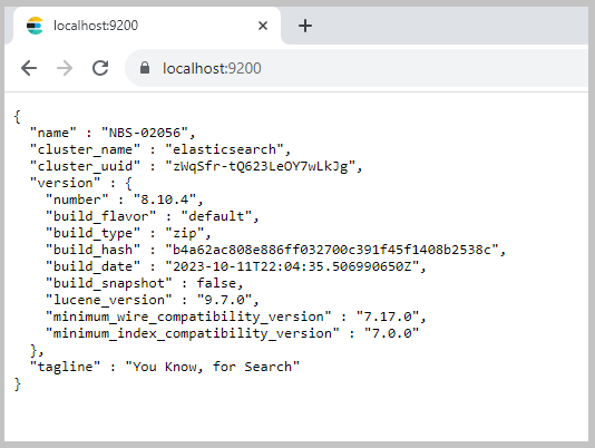 Informacje o wdrożeniu Elasticsearch