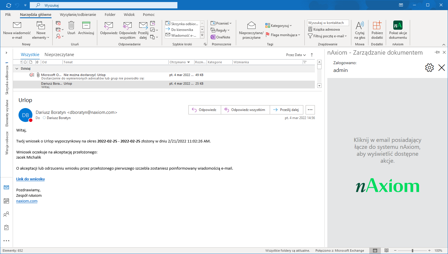 plugins-1600-6.png Wtyczka nAxiom w MS Outlook
