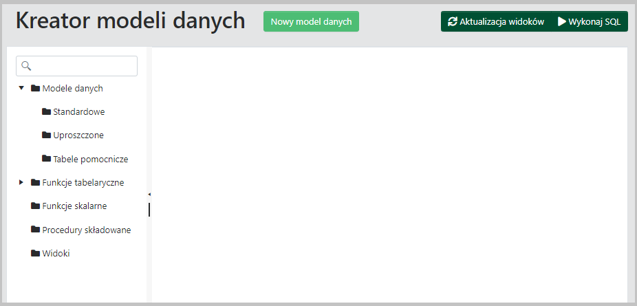 Kreator modeli danych