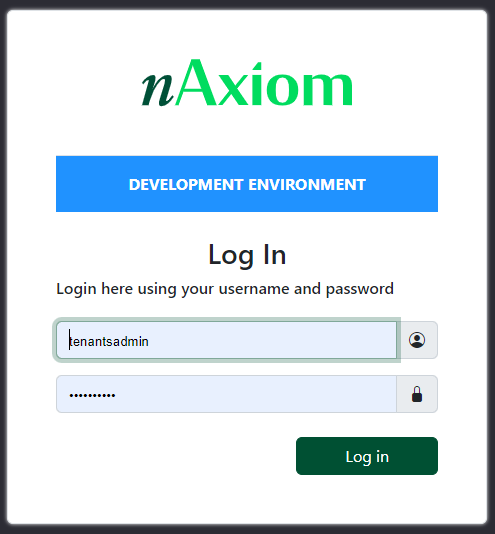 Logowanie do TenantAdminSPA