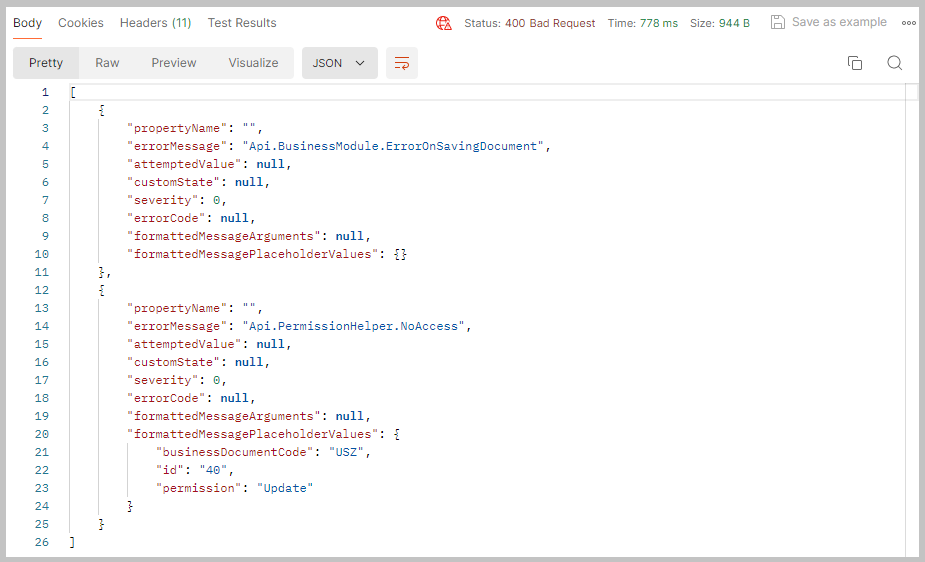 Brak uprawnień ACL do dokumentu