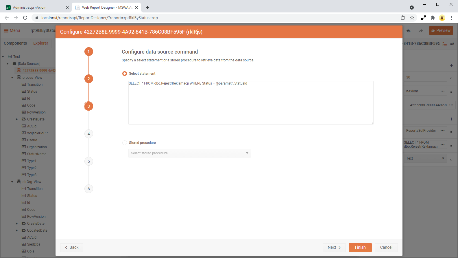 Warunek z parametrem