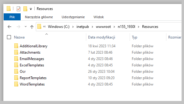 Struktura repozytoriów, ścieżki bezwzględne