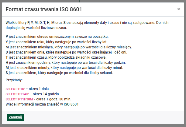 Zasady notacji ISO-8601
